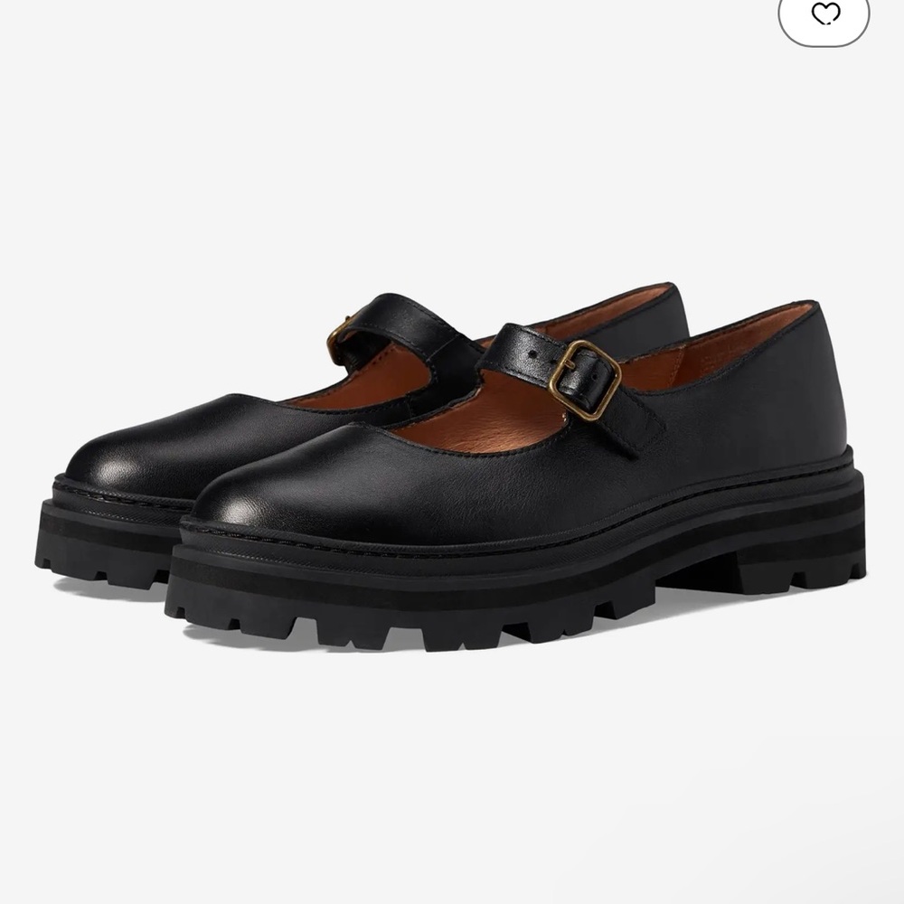 Madewell Freya chunky platform Mary Jane’s.